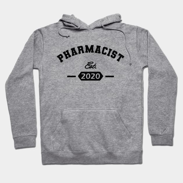 Pharmacist Est. 2020 Hoodie by KC Happy Shop